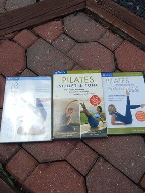 Gaiam Mind Body & Health Pilates Scult & Tone, Cardio Pilates & More DVD Workout